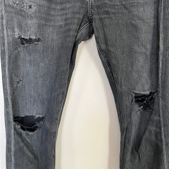 Citizens of Humanity Jeans Emerson Slim Fit Boyfriend Ankle Black Pepper Size 26 - Picture 6 of 14